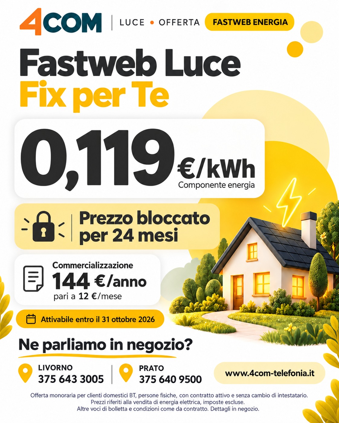 Locandina Luce Fix per Te