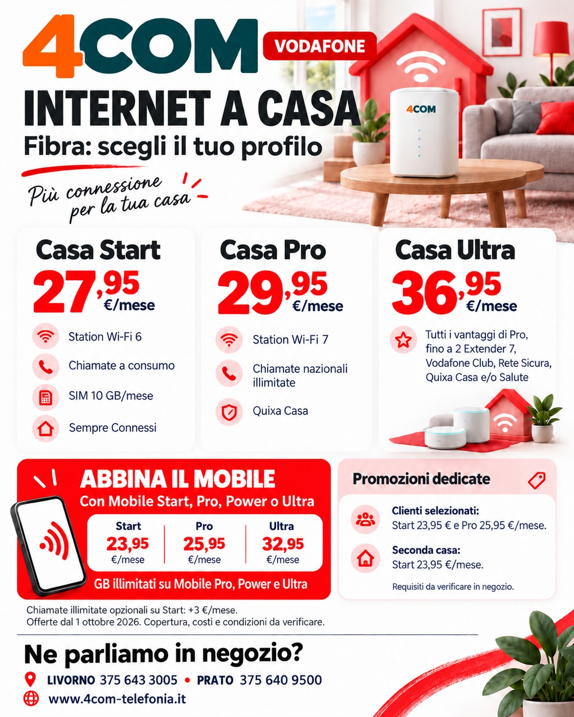 Locandina Vodafone Casa Start